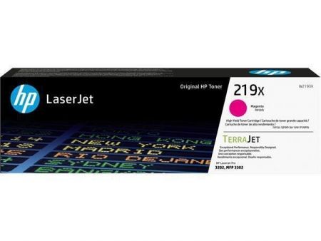 W2193X Toner HP 219X, pro tiskárnu LaserJet Pro 3202, purpurová, 2500 stran, HP
