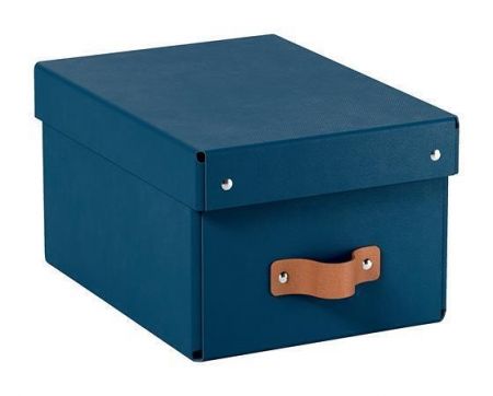 Úložný box "Puro", oceánově modrá, velikost S, 2 ks/balení, LEITZ 61470068