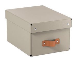 Úložný box "Puro", pískově béžová, velikost S, 2 ks/balení, LEITZ 61470012