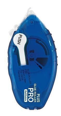 Lepicí roller "Pro", plnitelný, 8,4 mm x 20 m, PLUS 39185P