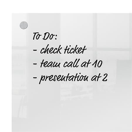 Poznámková tabulka "Home", transparentní, akrylová, 30 x 30 cm, NOBO 1915619