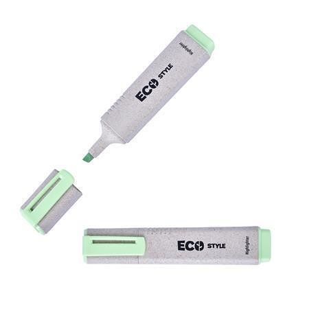 Zvýrazňovač "HL05 Eco Style", zelená, 1-4 mm, FLEXOFFICE FO-HL05/ECO