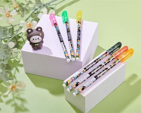 Kuličkové pero "FO-058 Tropical", modrá, 0,25 mm, s víčkem, FLEXOFFICE FO-058 - 30 kusů