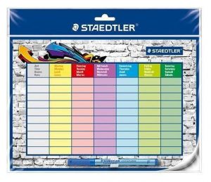 Plánovací rodinná tabule "Lumocolor 641 SP2", stíratelná, STAEDTLER 641 SP2