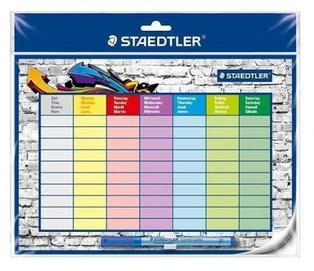 Plánovací rodinná tabule "Lumocolor 641 SP2", stíratelná, STAEDTLER 641 SP2