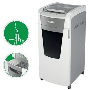 Skartovačka "IQ AutoFeed SmalOffice 600 P5 Pro", 600 listů, mikro řez, LEITZ, 80180000