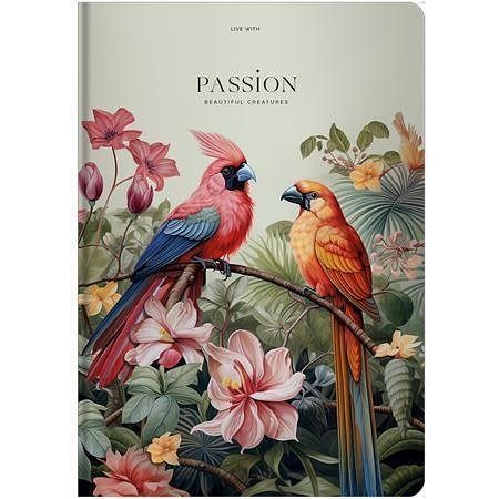 Zápisník "Passion", A4, čtverečkovaný, 80 listů, SHKOLYARYK A4-IC-080-7034K