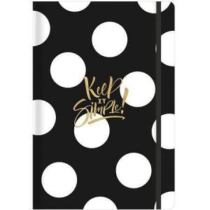 Zápisník "find Inspirations", A5, linkovaný / čtverečkovaný / čistý, 96 listů, SHKOLYARYK 