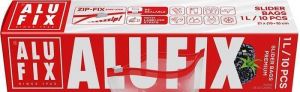 Sáčky "Zip Fix", se zavíráním, 1 l, 10 ks, ALUFIX