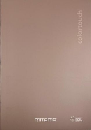 Sešit "Color Touch", A5+, linkovaný, 40+2 listů, lososová, MITAMA 62002-90217