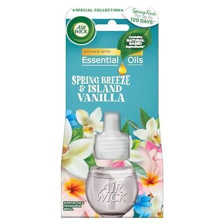 Náplň do osvěžovače vzduchu "Life scents", Jarní vánek a vanilka, elektrický, 19 ml, AIR W