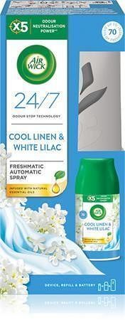 Osvěžovač vzduchu "Freshmatic", Prádlo ve vánku, automatický, 250 ml, komplet, AIR WICK 31