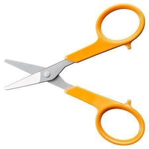 Nůžky na nehty "Classic", oranžová, 10 cm, rovné, FISKARS 1075060