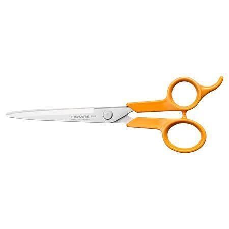 Nůžky kadeřnické "Classic", oranžová, 17 cm, FISKARS 1075062