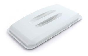 Víko k odpadkovému koši 60 l "DURABIN", bílá, plast, DURABLE 1800497010