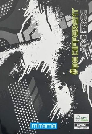 Sešit "Fantasy colours", A4+, čtverečkovaný, 52+2 listů, Gaming404, MITAMA 62164-90053