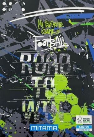 Sešit "Fantasy colours", A4+, linkovaný, 52+2 listů, Double Ball, MITAMA 62163-90041