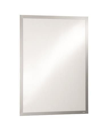 Prezentační rám "DURAFRAME POSTER", stříbrná, 50 x 70 cm, samolepicí, DURABLE 505423
