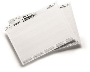 Štítky pro SCANFIX, C-profily a LABELFIX, bílá, 200 x 17 mm, 100 ks, DURABLE 800002