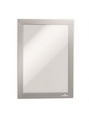 Prezentační rám "DURAFRAME", stříbrná, A5, samolepicí, DURABLE 487123