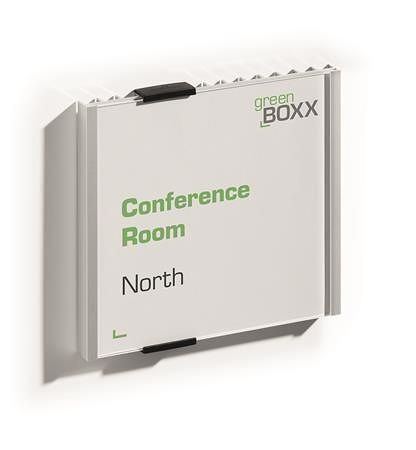 Informační tabulka "INFO SIGN", stříbrná, 149 x 148,5 mm, DURABLE 480223