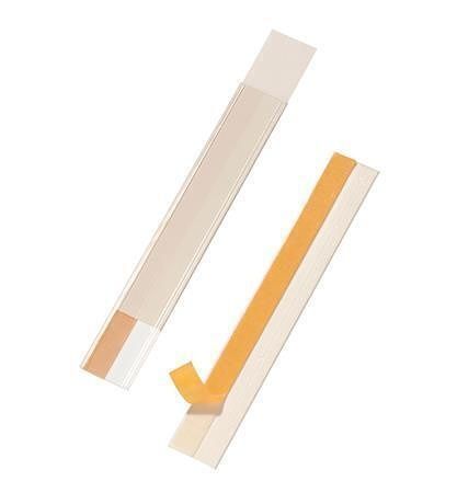 Držák štítků "Scanfix", bílá, 40 mm, samolepicí, 50 ks, DURABLE 802519