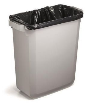 Odpadkový koš "DURABIN ECO", šedá, 60 l, plast, DURABLE 1800503050