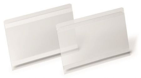 Logistická kapsa "HARD COVER", transparentní, A5, horizontální, samolepicí, DURABLE 118319