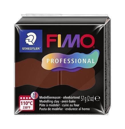 Modelovací hmota FIMO "Professional", čokoládová, 57 g, FIMO 8040-77