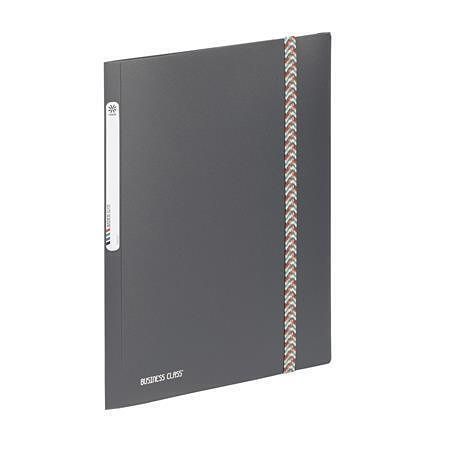 Desky s gumičkou "Business Class", šedá, 15 mm, A4, PP, VIQUEL 099826-22