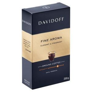 Káva "Fine Aroma", pražená, mletá, 250 g, DAVIDOFF 8416