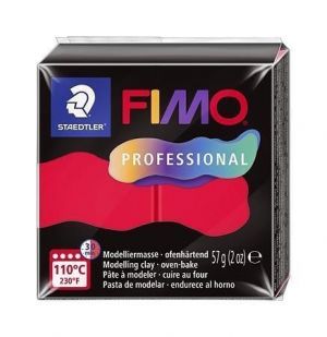 Modelovací hmota FIMO "Professional", červená, 57 g, FIMO 8040-200