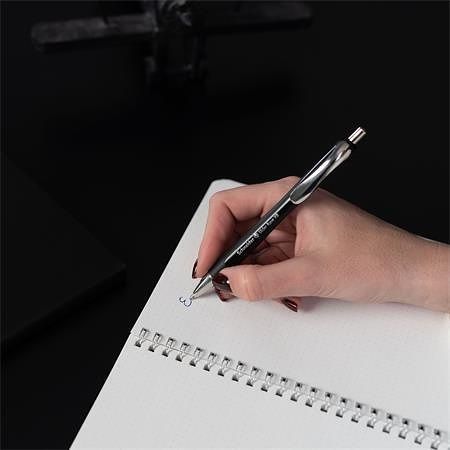 Kuličkové pero "Slider Rave XB", černá, 0,7 mm, stiskací mechanismus, 5 ks, SCHNEIDER 1325
