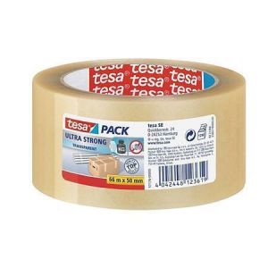 Balicí páska "Ultra Strong 57176", průhledná, 50 mm x 66 m, TESA