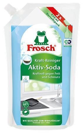 Čistič do kuchyně s přírodní sodou, náplň, 950 ml, FROSCH FR-5396
