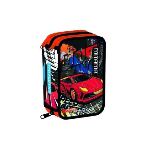 Penál plný "Triplo", auto, MITAMA 64862