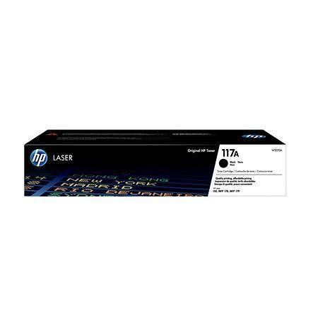 W2070A Toner cartridge pro Color Laser 150, MFP178, MFP179 tiskárny, HP 117A, černá, 1 000