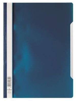 Desky s rychlovazačem "Economy", tmavě modrá, A4, PP, DURABLE