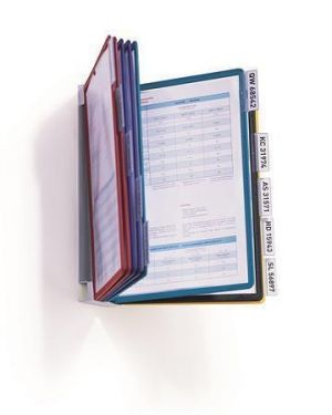 Prezentační kapsa "VARIO® WALL 10", mix barev, nástěnná, 10 kapes, DURABLE