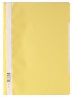 Desky s rychlovazačem "Economy", žlutá, A4, PP, DURABLE