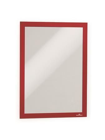 Prezentační rám "DURAFRAME®, červená, A4, samolepicí, DURABLE