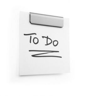 Klip na poznámky "DURAFIX CLIP", stříbrný, samolepicí, magnetický, DURABLE