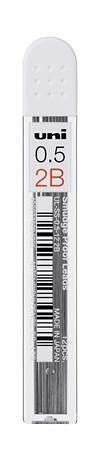 Grafitová tuha "ULSS", 0,5 mm, 2B, UNI 2UULSS052B