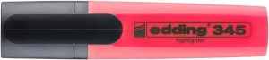 Zvýrazňovač "345", červená, 2-5 mm, EDDING 4-345002
