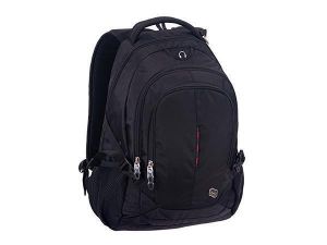 Batoh "Saturn", černá, s přihrádkou na notebook, PULSE 120703