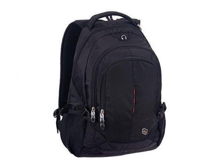 Batoh "Saturn", černá, s přihrádkou na notebook, PULSE 120703