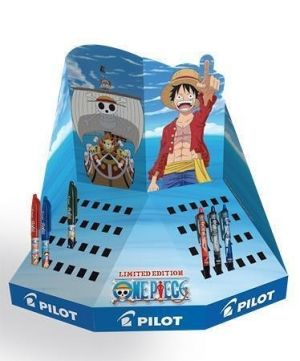 Display, cardboard, PILOT "One Piece", empty