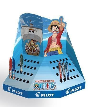 Display, cardboard, PILOT "One Piece", empty