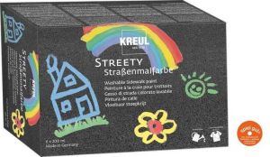 Sada Tekutá křída KREUL Streety 6 x 120 ml, KREUL