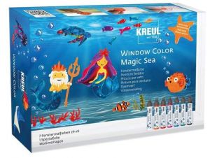 Sada barev na sklo Window Color "Magic Sea", KREUL
